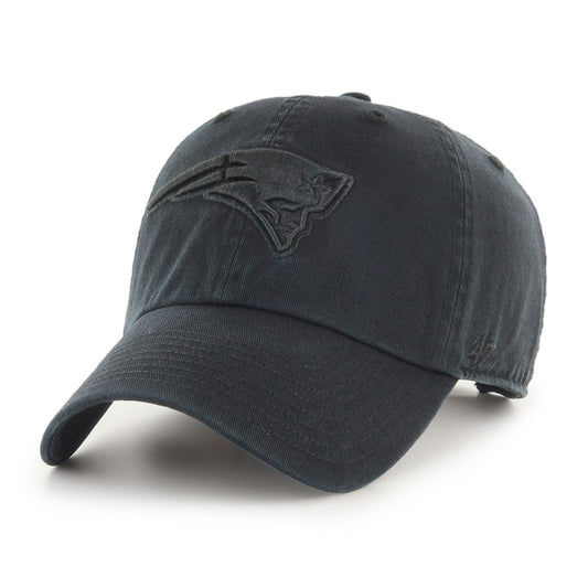 47 NFL New England Patriots Clean Up- Black on Black