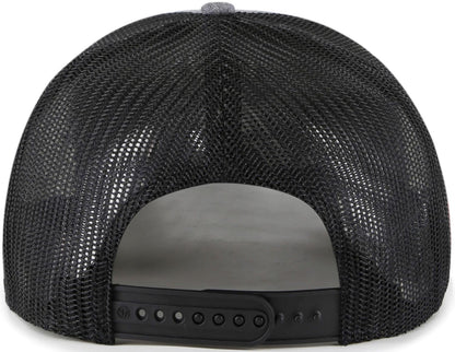 47 Trucker NBA Toronto Raptors Mesh Back Adjustable Hat - Carbon