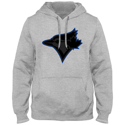 Toronto Blue Jays MLB Back in Black Express Twill Logo Hoodie