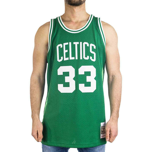 Mitchell & Ness Boston Celtics Mitchell & Ness Jersey NBA Swingman Road Jersey Larry Bird 33 Green - S