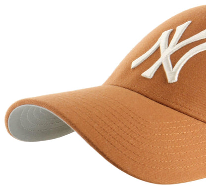 47 Offside DT MLB New York Clay Ballpark Adjustable Snapback Hat - Brown