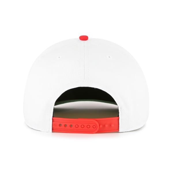 47 NFL Kansas City Prime Play Hitch RF Adjustable Snapback Hat - White
