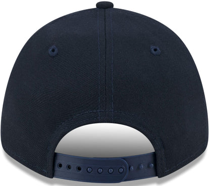 New Era 9FORTY MLB Toronto Blue Jays 2024 City Connect T Logo Stretch Snap Adjustable Hat - Navy