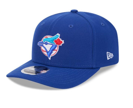 New Era Toronto Blue Jays 9SEVENTY 970 Stretch - Snap Cooperstown Adjustable Cap - Blue