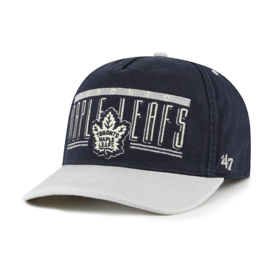 47 NHL Toronto Maple Leafs Double Header Baseline Hitch Snapback - Navy