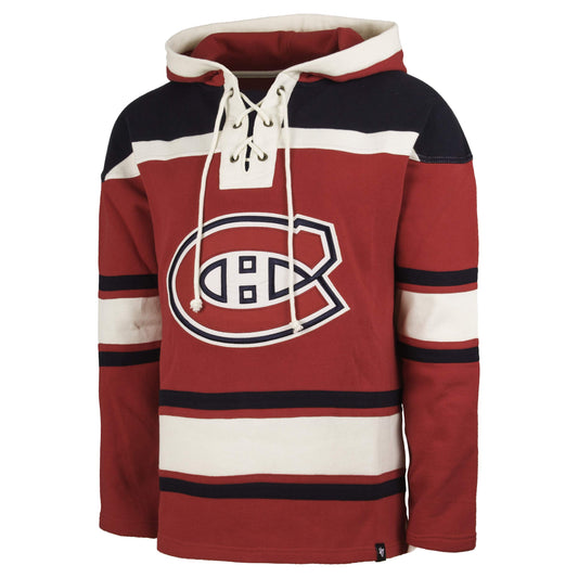 Men's Montreal Canadiens Lacer Pullover Hoodie - Size X-Large