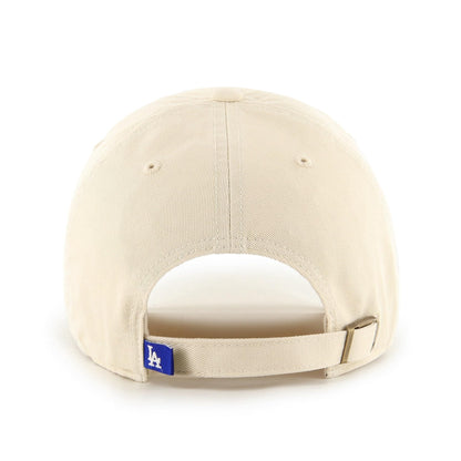 Los Angeles Dodgers MLB '47 Clean Up Hat - Natural - Black Logo